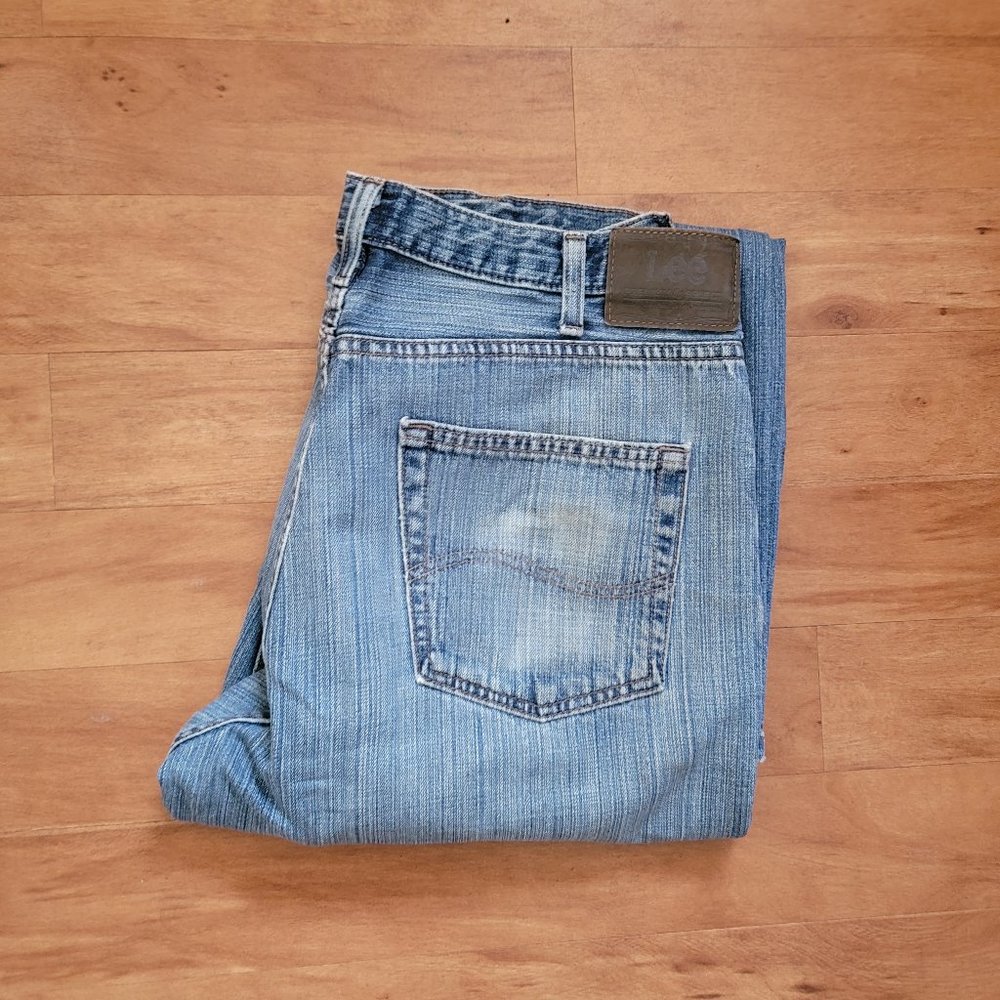 Men's Lee Premium Select Blue Jeans Size 36 x 32